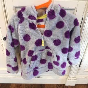 Mini Biden fleece hoodie size 2-3 years